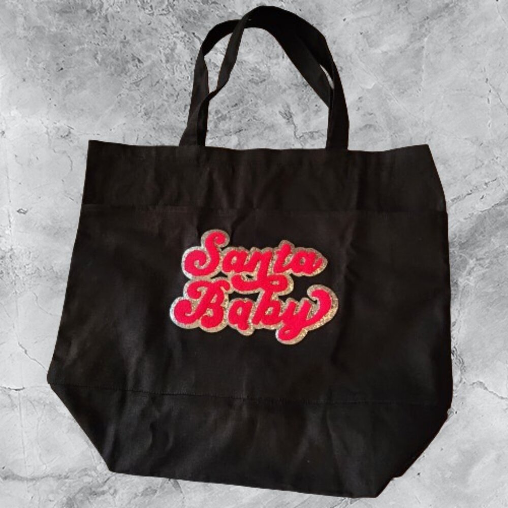 NWOT "Santa Baby" Tote bag